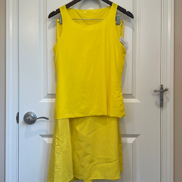 SOLD!Sportmax Lable-cut Fitted Jersey Top & Matching Skirt Set(2 pieces) - Picture 7 of 17